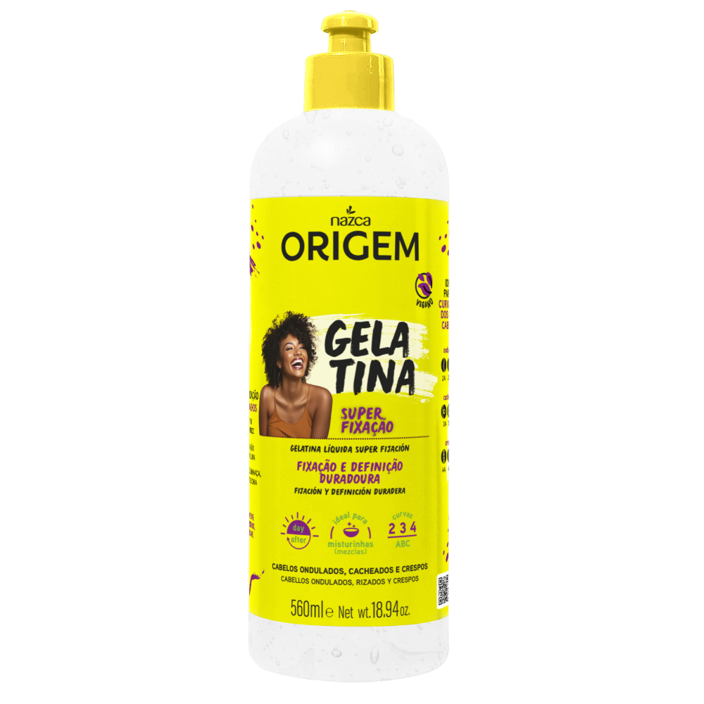 Gelatina Líquida Origem Super Fixação 560ml