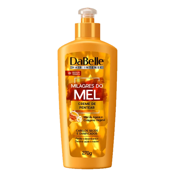 Creme Para Pentear Dabelle Milagres Mel 270G