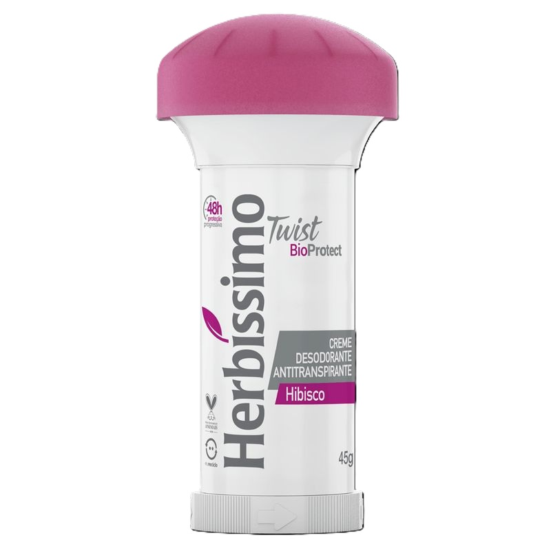 Desodorante Creme Dana Twist Hibisco 45g