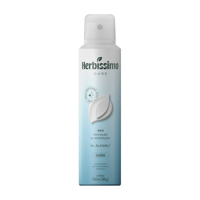 Desodorante Aerossol Herbíssimo Care Sensitive 150ml