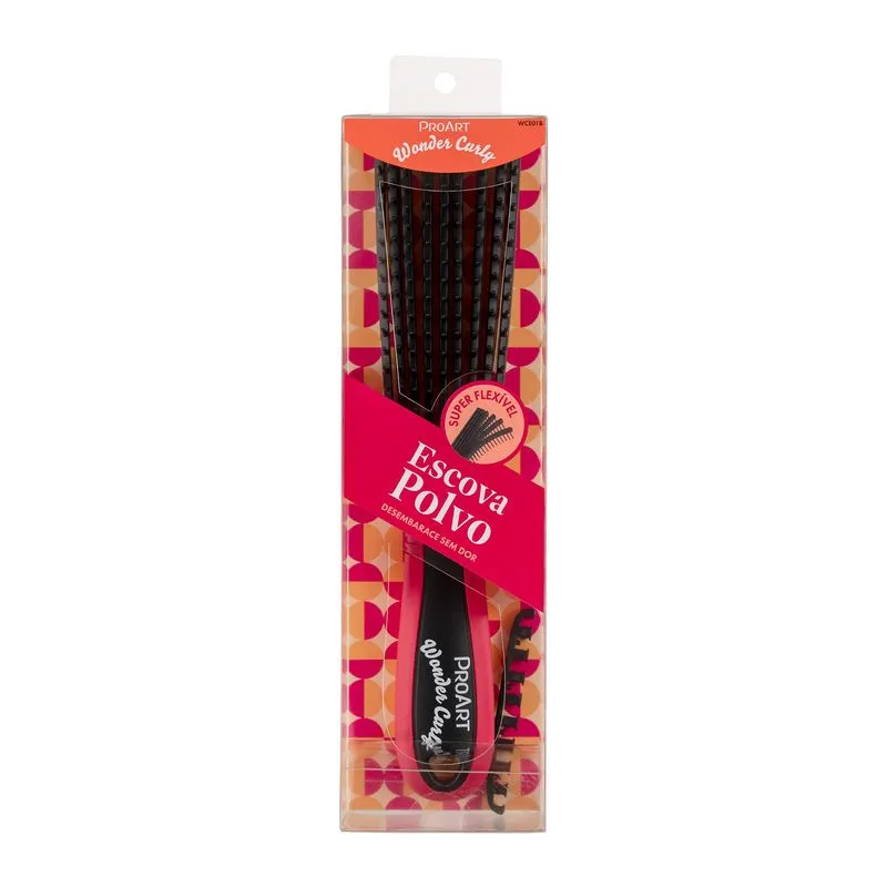 Escova Proart Wonder Curly Polvo Preta Ref. WCE01B