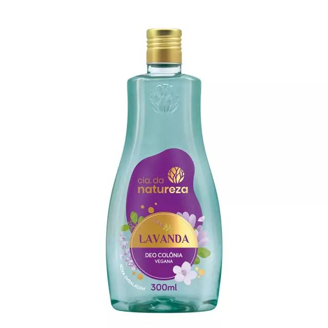 Desodorante Colônia Cia Da Natureza Lavanda Vegana 300ml