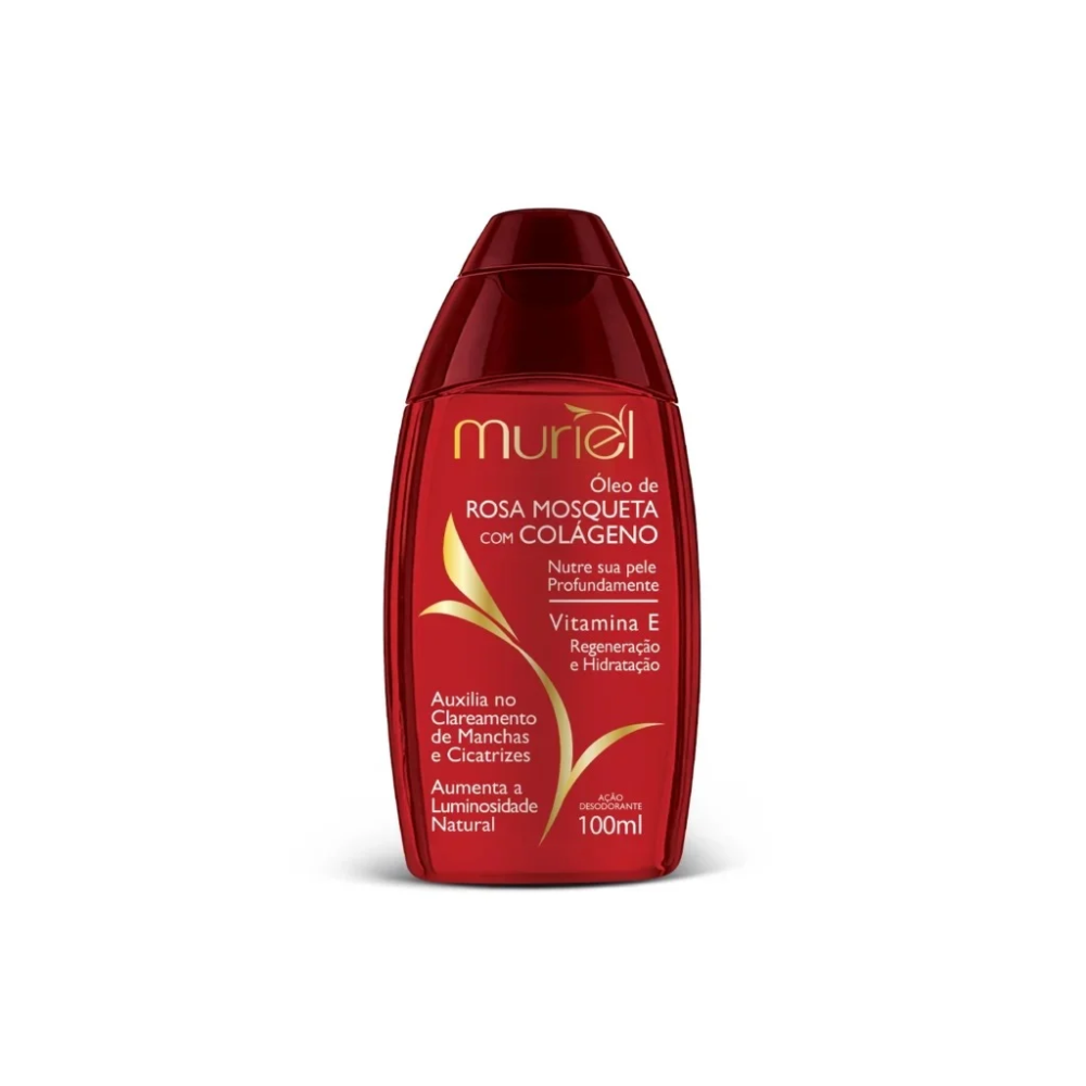 Óleo Corporal Muriel Rosa Mosqueta Com Colageno 100ml
