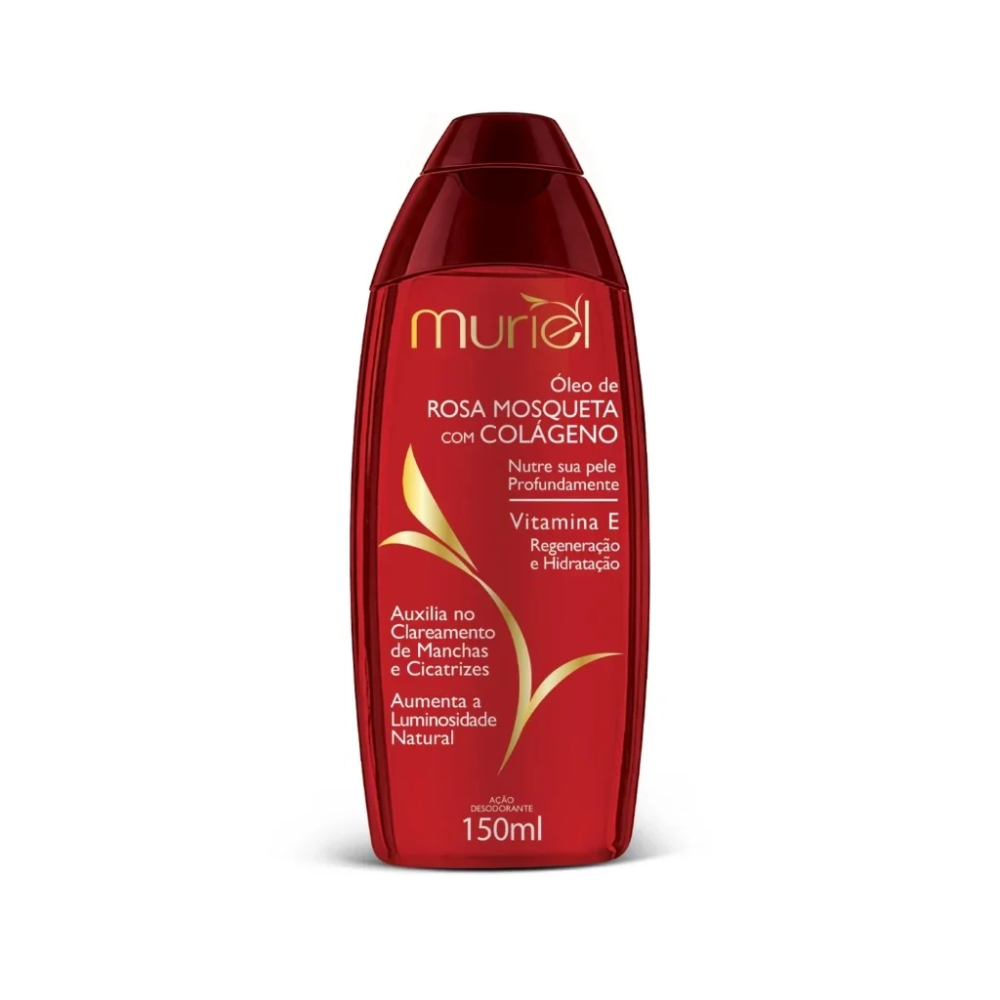 Óleo Corporal Muriel Rosa Mosqueta Com Colageno 150ml