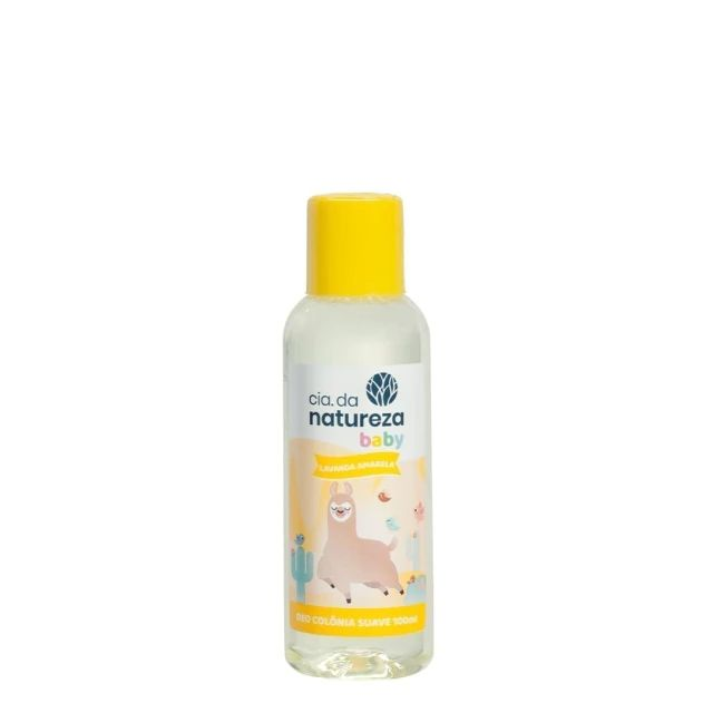 Desodorante Colônia Suave Cia Da Natureza Lavanda Amarela 100ml