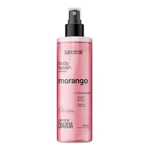 Body Splash Labotrat Morango Dia A Dia 190ml