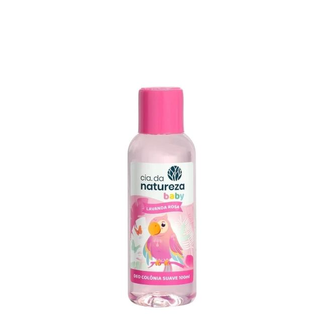 Desodorante Colônia Cia Da Natureza Lavanda.Baby Rosa 100ml