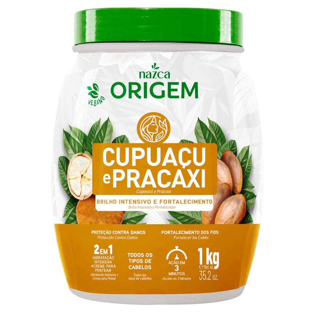 Creme De Hidratação Origem 2 Em 1 Cupuaçu E Pracaxi 1Kg