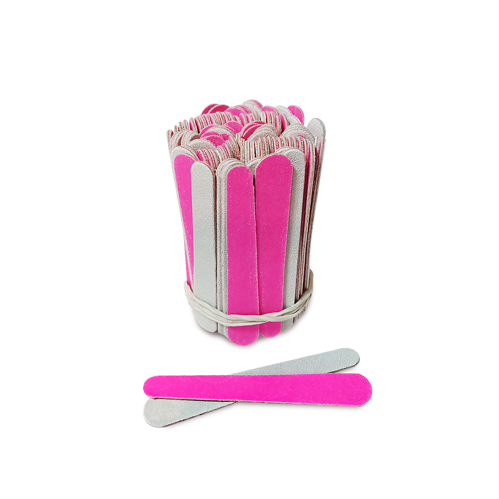 Lixa Para Unha Santa Clara Mini Rosa Com 12 Unidades Ref. 6031