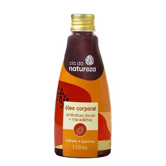 Óleo Corporal Cia Da Natureza Amêndoas Doce + Macadâmia 110ml