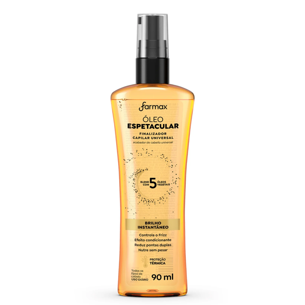 Óleo Capilar Farmax Espetacular 90ml