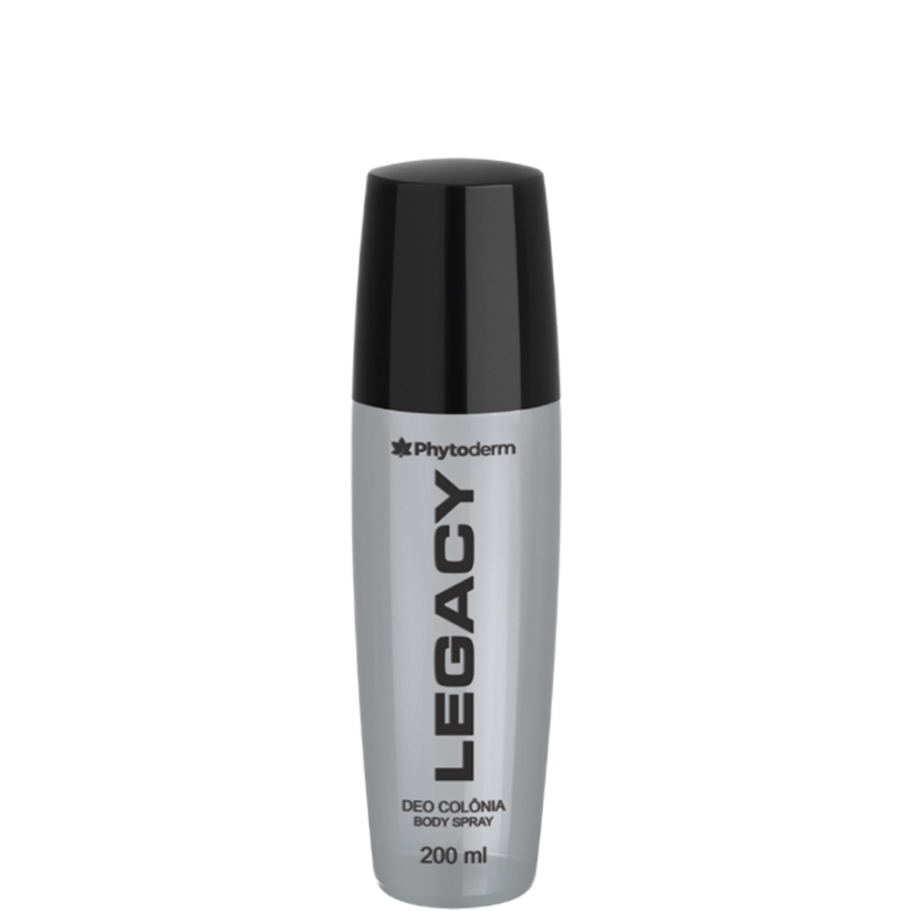 Deo Colônia Body Spray Phytoderm Legacy 200ml