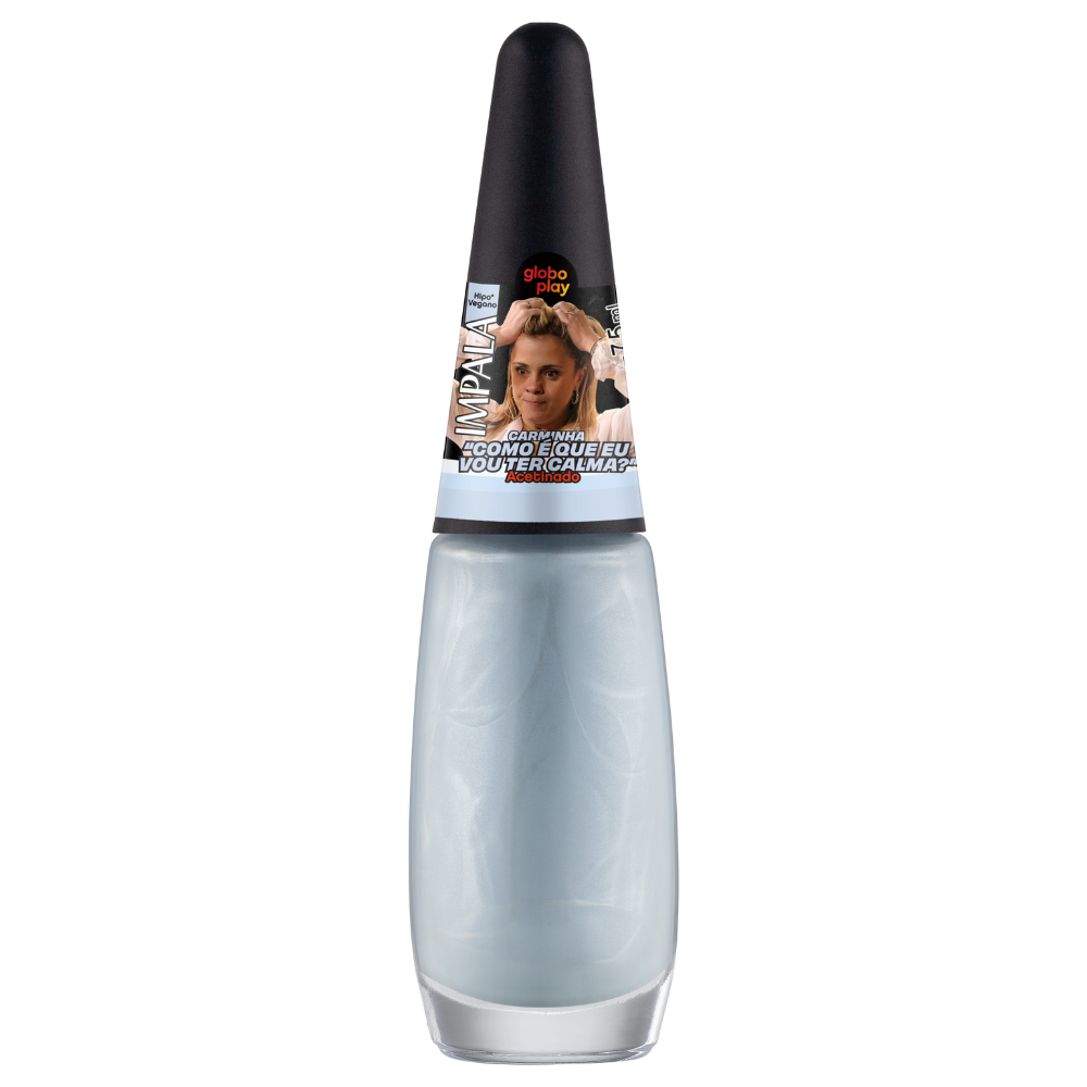 Esmalte Impala Globoplay Acetinado Carminha - Como é Que Eu Vou Ter Calma Com 6 Unidades Ref. 997