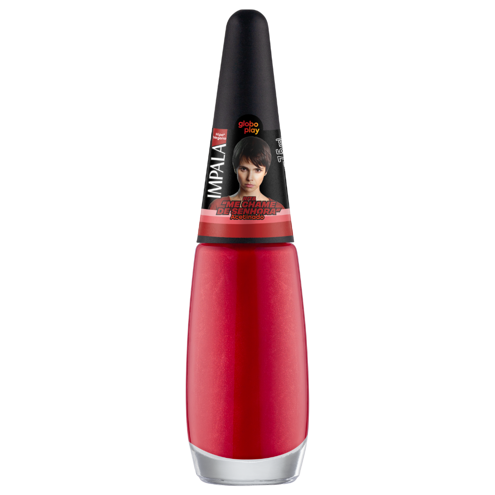 Esmalte Impala Globoplay Acetinado Rita - Me Chame de Senhora Com 6 Unidades Ref. 992