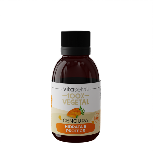 Óleo Capilar Vita Seiva 100%  Vegetal Cenoura 60ml