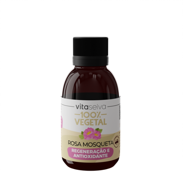 Óleo Capilar Vita Seiva 100% Vegetal Rosa Mosqueta 60ml