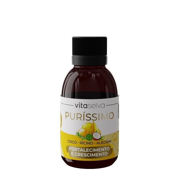 Óleo Capilar Vita Seiva Puríssimo Coco, Rícino e Alecrim 60ml