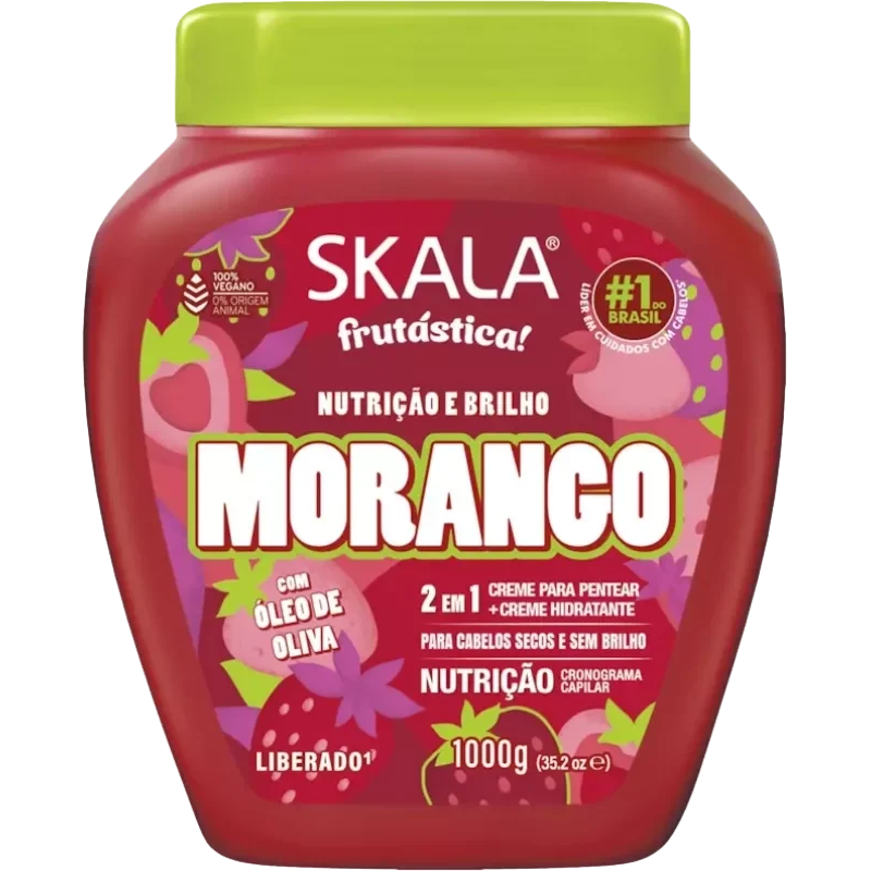 Creme De Tratamento Skala Frutástica Morango 1Kg