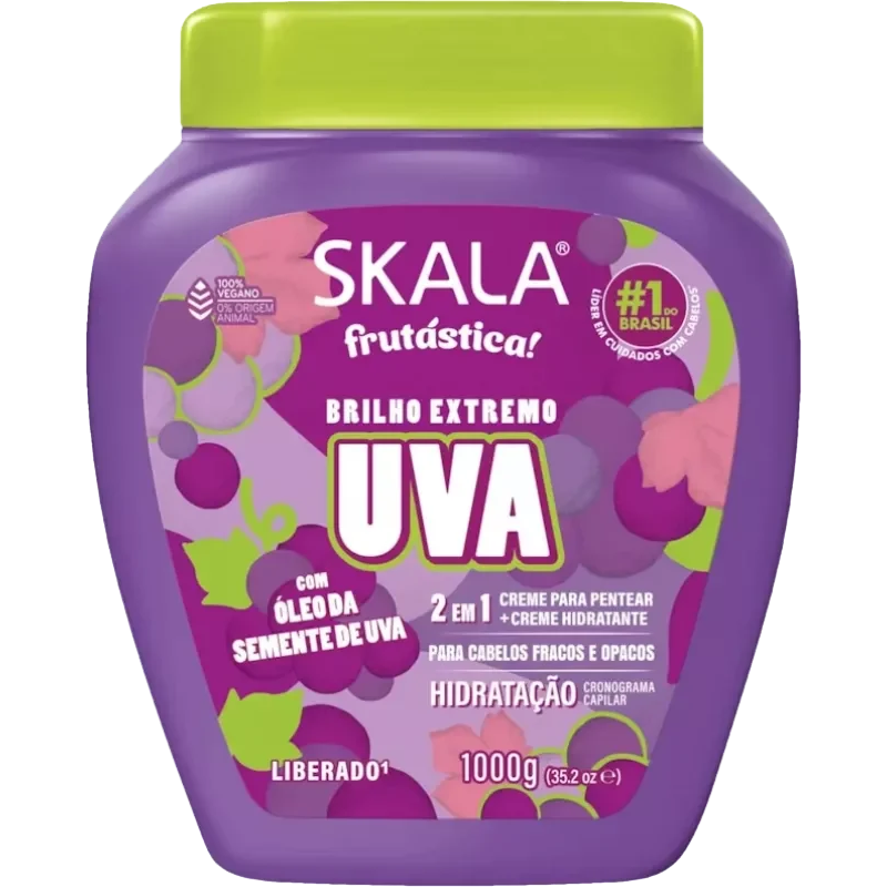 Creme De Tratamento Skala Frutástica Uva 1Kg