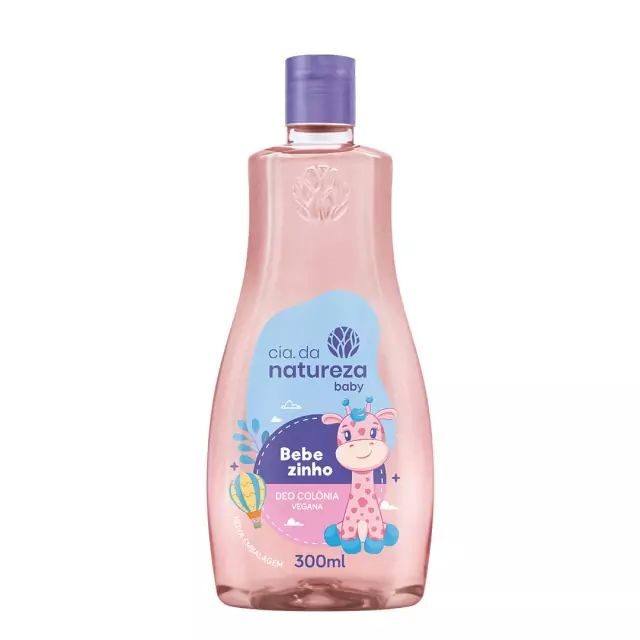 Desodorante Colônia Vegana Cia Da Natureza Bebezinho 300ml