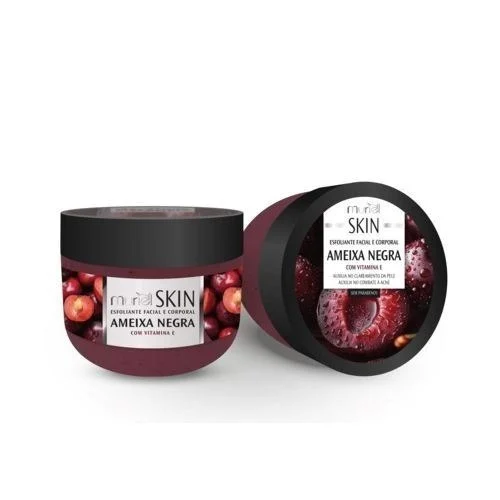 Esfoliante Facial E Corporal Muriel Skin Ameixa Negra 250G