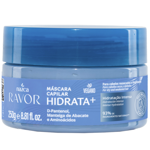 Máscara De Tratamento Nazca Ravor Hidratação 250G