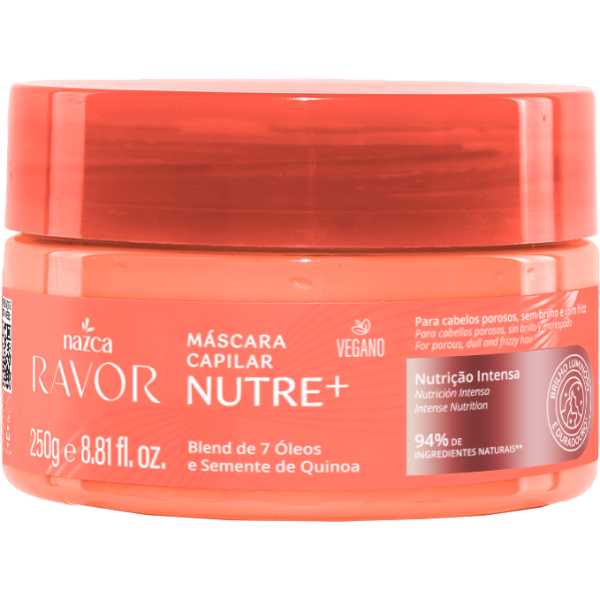 Máscara De Tratamento Nazca Ravor Nutrição 250G