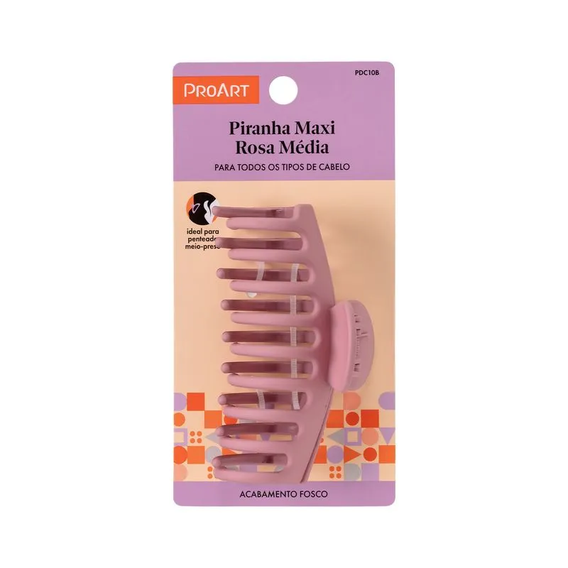 Piranha Proart Maxi Média Rosa Ref. PDC10B