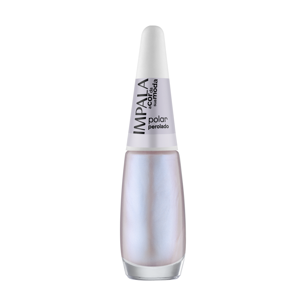 Esmalte Impala A Cor da Sua Moda Perolado Polar Com 6 Unidades Ref. 458