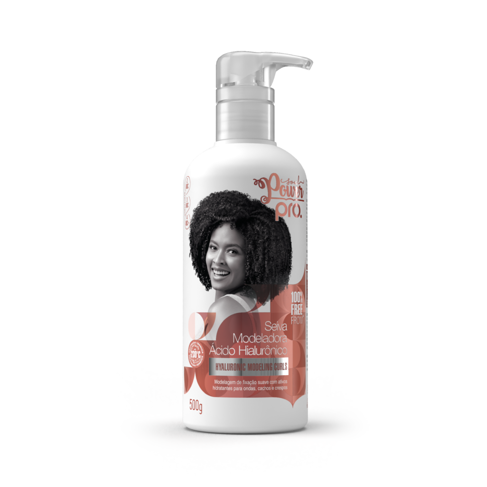Seiva Modeladora Soul Power Ácido Hialurônico Curls Pro 500G