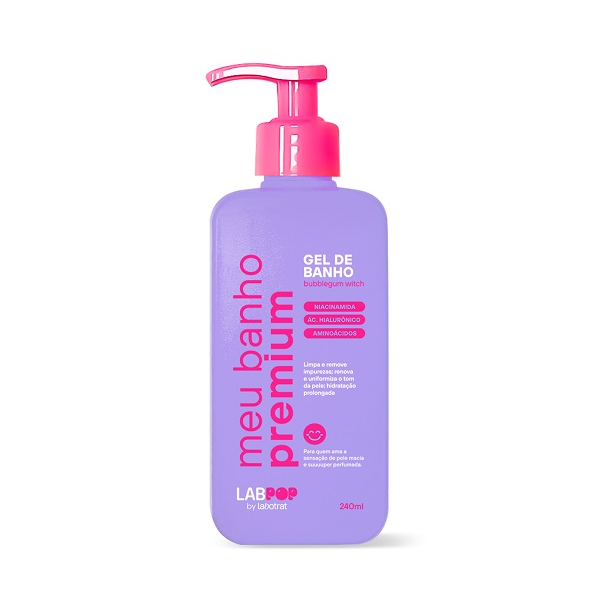 Gel De Banho Labotrat Labpop Bubblegum Witch 240ml