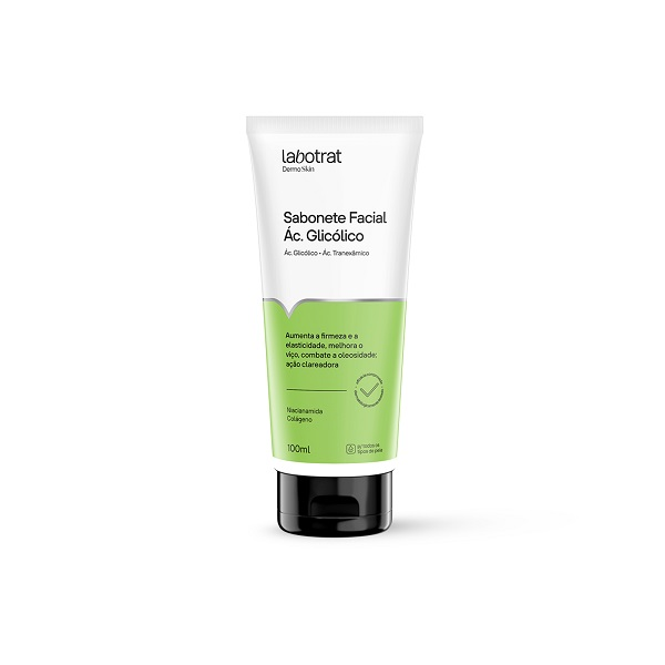 Sabonete Facial Ácido Glicolico Dermo Skin 100ml Labotrat