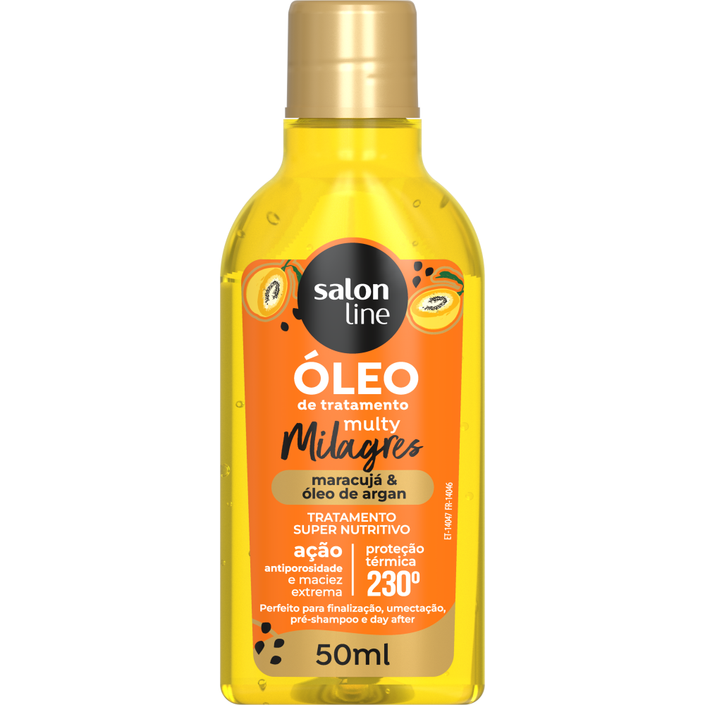 Óleo Reparador Salon Line Cachos Dos Sonhos Multy Milagres Antiporosidade 50ml