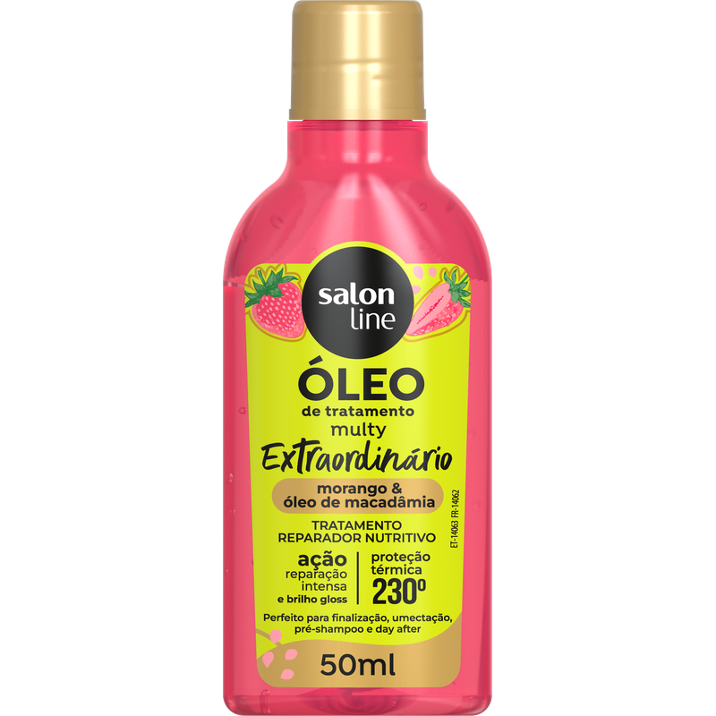 Óleo Reparador Salon Line Cachos Dos Sonhos Multy Extraordinário Reparação 50ml
