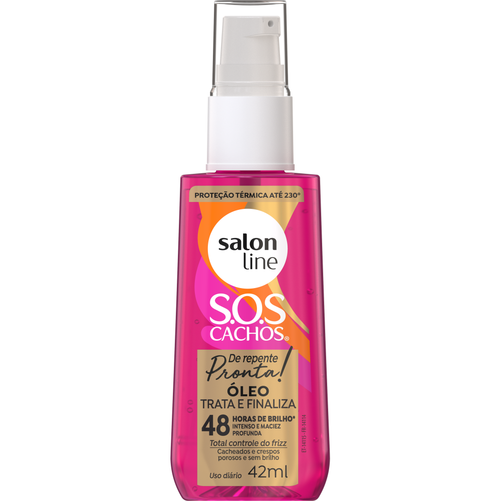 Óleo Reparador Salon Line S.Os Cachos De Repente Pronta! 42ml