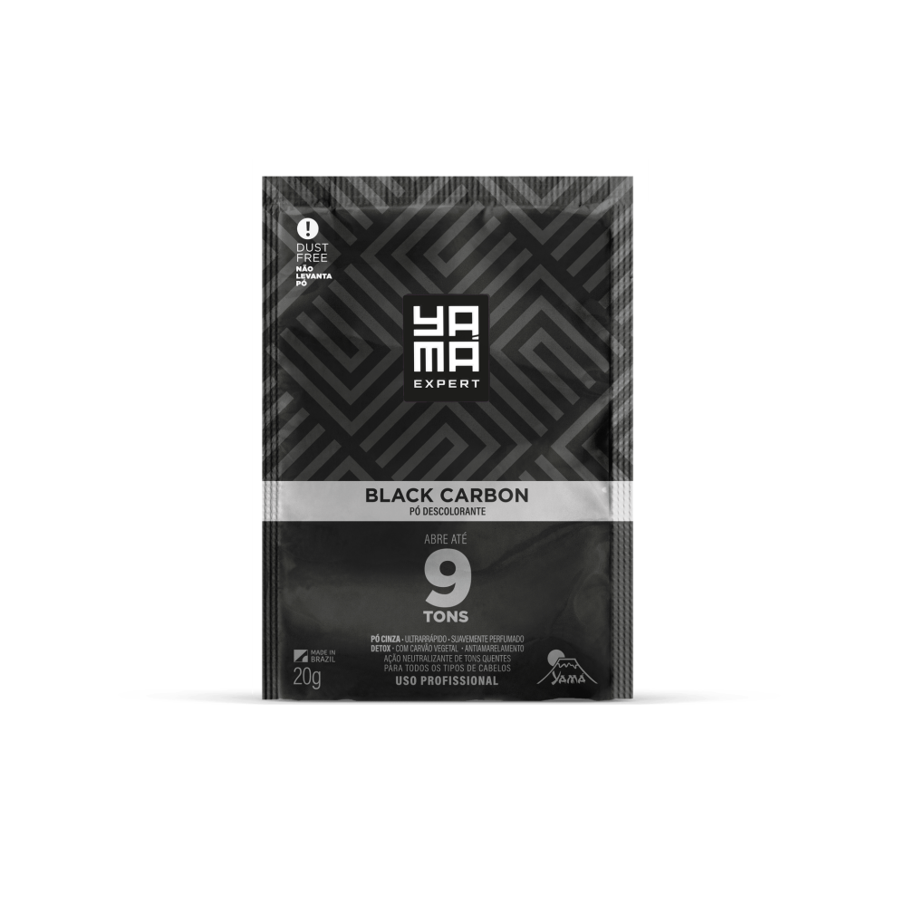 Pó Descolorante Yama Black Carbon 20g