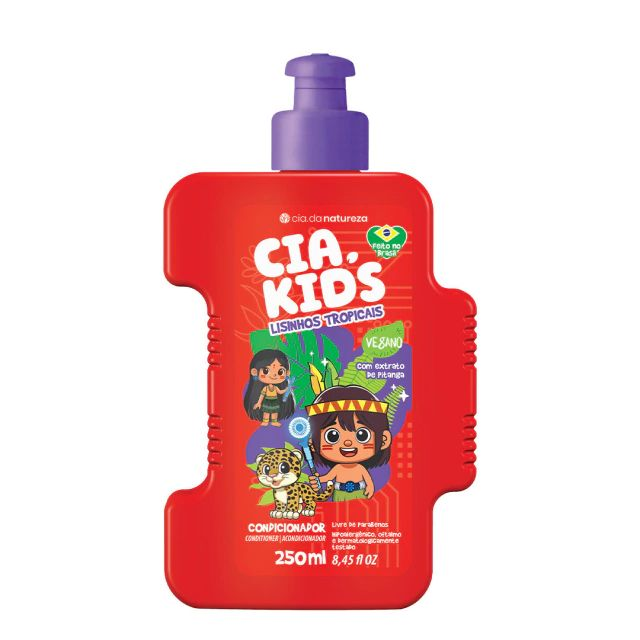 Condicionador Cia Da Natureza Kids Lisinhos Tropicais 250ml