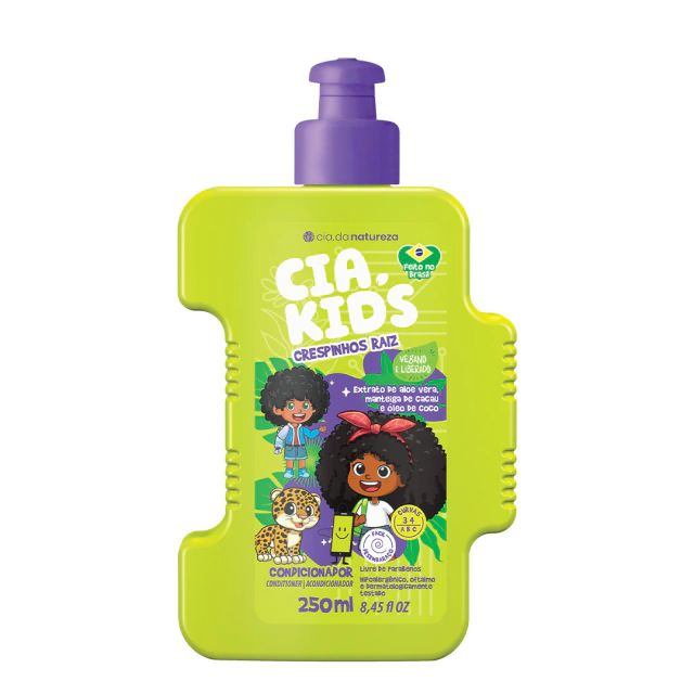 Condicionador Cia Da Natureza Kids Crespinhos Raiz 250ml
