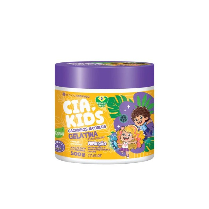 Gelatina Cia Da Natureza Kids Cachinhos Naturais 500G