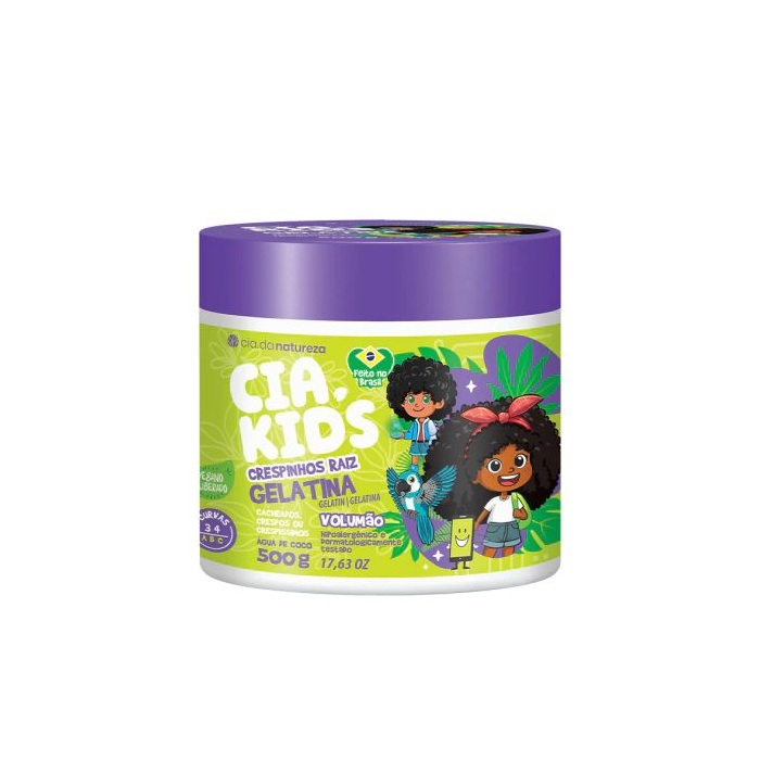 Gelatina Cia Da Natureza Kids Crespinhos Raiz 500G