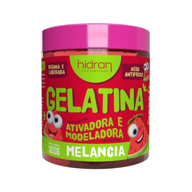 Gelatina Hidran Melancia 500G
