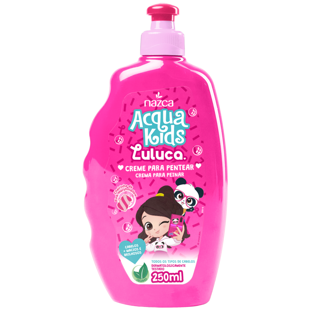Creme Para Pentear Acqua Kids Luluca 250ml
