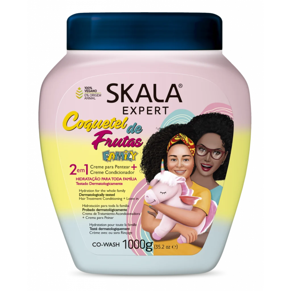 Creme De Tratamento Skala Coquetel De Frutas 1Kg
