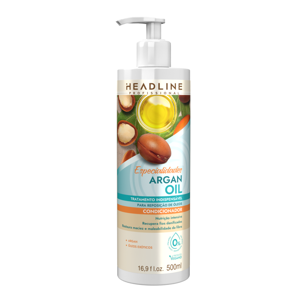 Condicionador Beauty Color Headline Especialidades Argan Oil 500ml