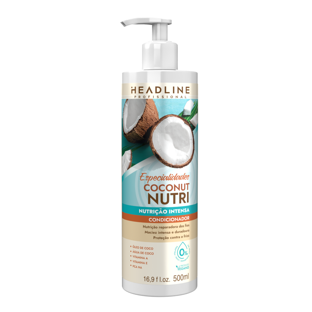 Condicionador Beauty Color Headline Especialidades Coconut Nutri 500ml