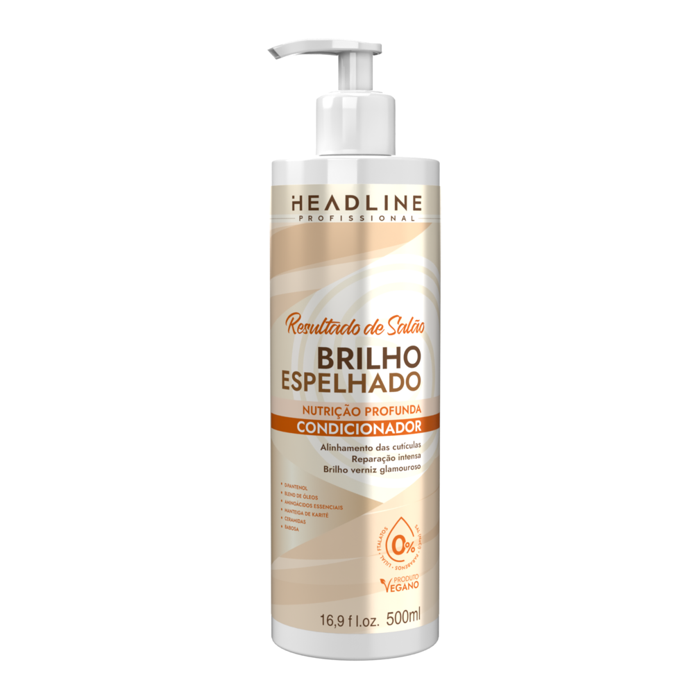 Condicionador Beauty Color Headline Resultado De Salão Brilho Espelhado 500ml