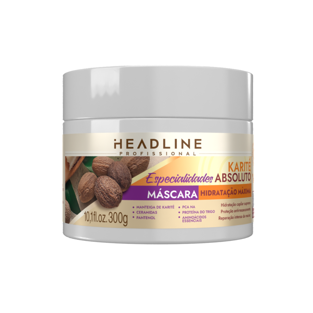 Máscara Beauty Color Headline Especialidades Karité Absoluto 300G