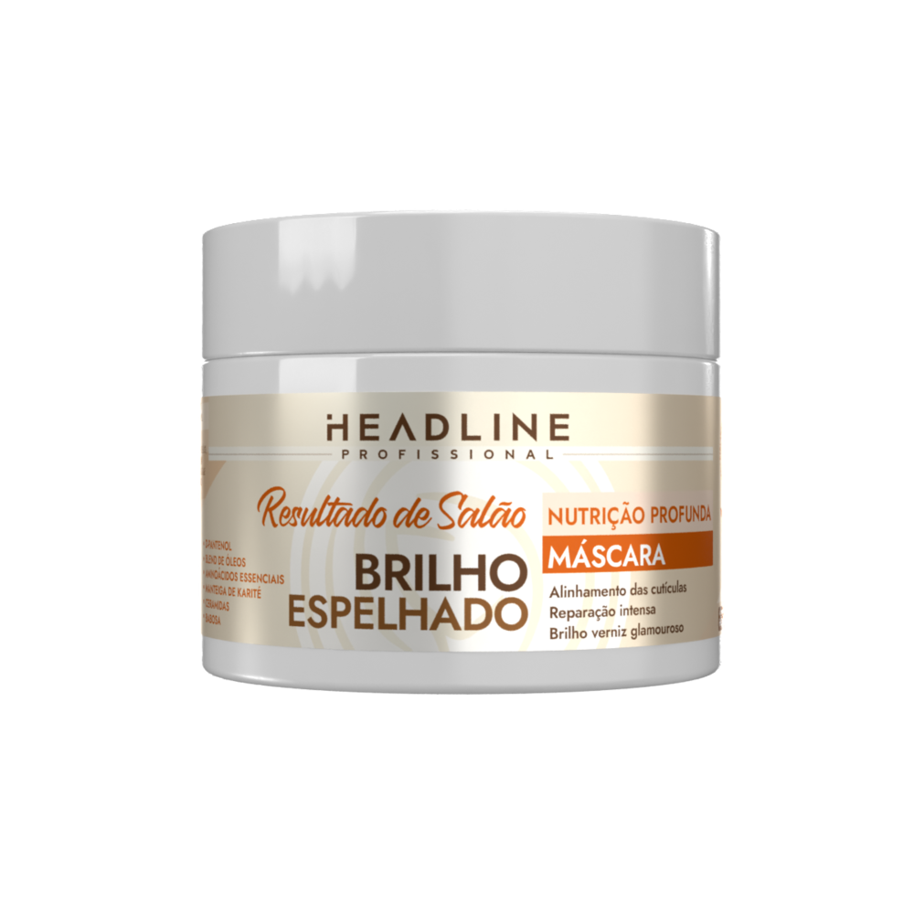 Máscara Beauty Color Headline Resultado De Salão Brilho Espelhado 300G
