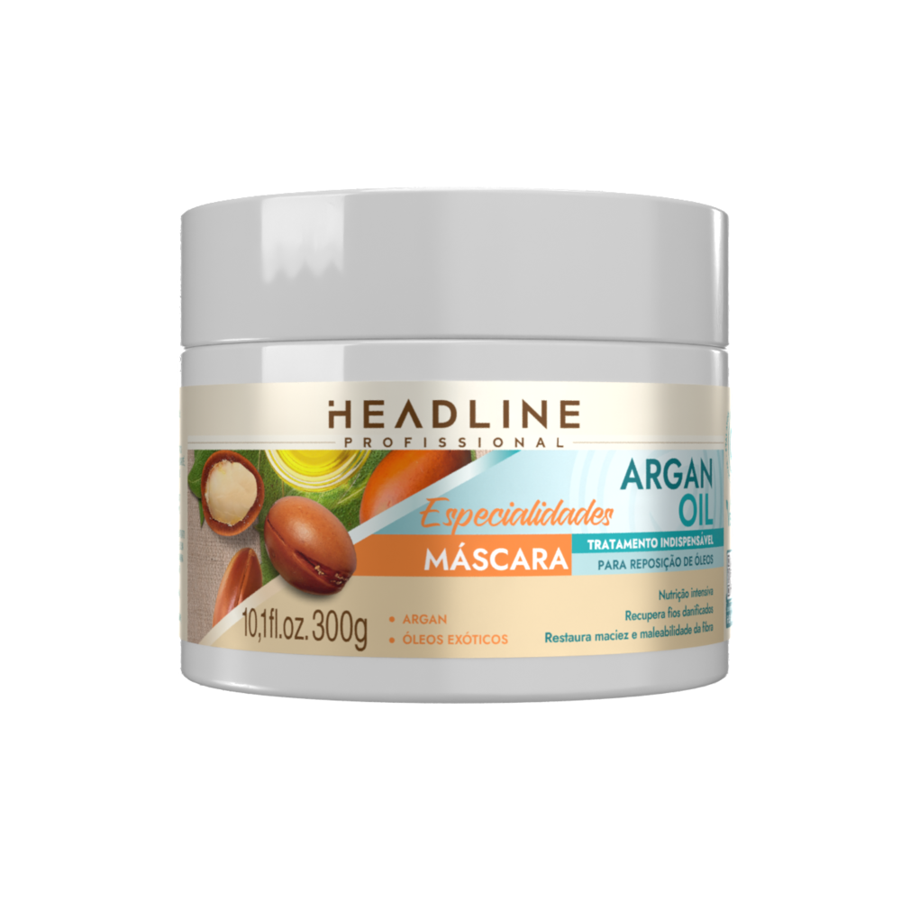 Máscara Beauty Color Headline Especialidades Argan Oil 300G
