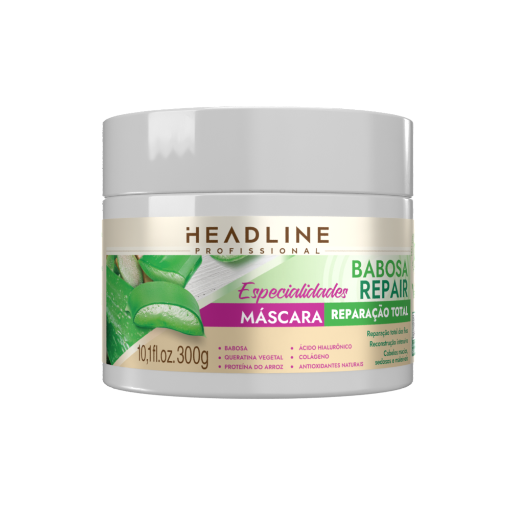 Máscara Beauty Color Headline Especialidades Babosa Repair 300G
